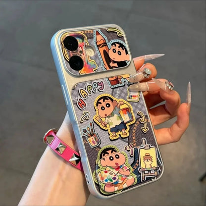 Cute Crayon Shin-Chan Phone Case For iPhone