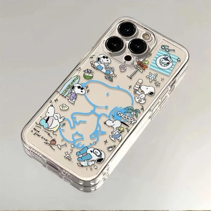 Creative Anime Peripheral Tpu Transparent Mobile Phone Case For iPhone