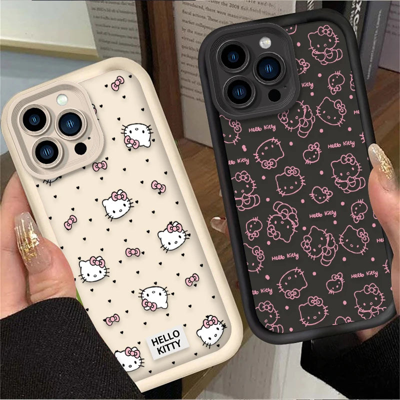 Cute Hello Kitty Phone Case For iPhone