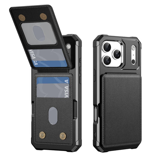 Wallet Cards Solt Holder Purse Leather Phone Case For iPhone