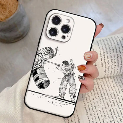 Anime Baki Hanmas Phone Case For iPhone