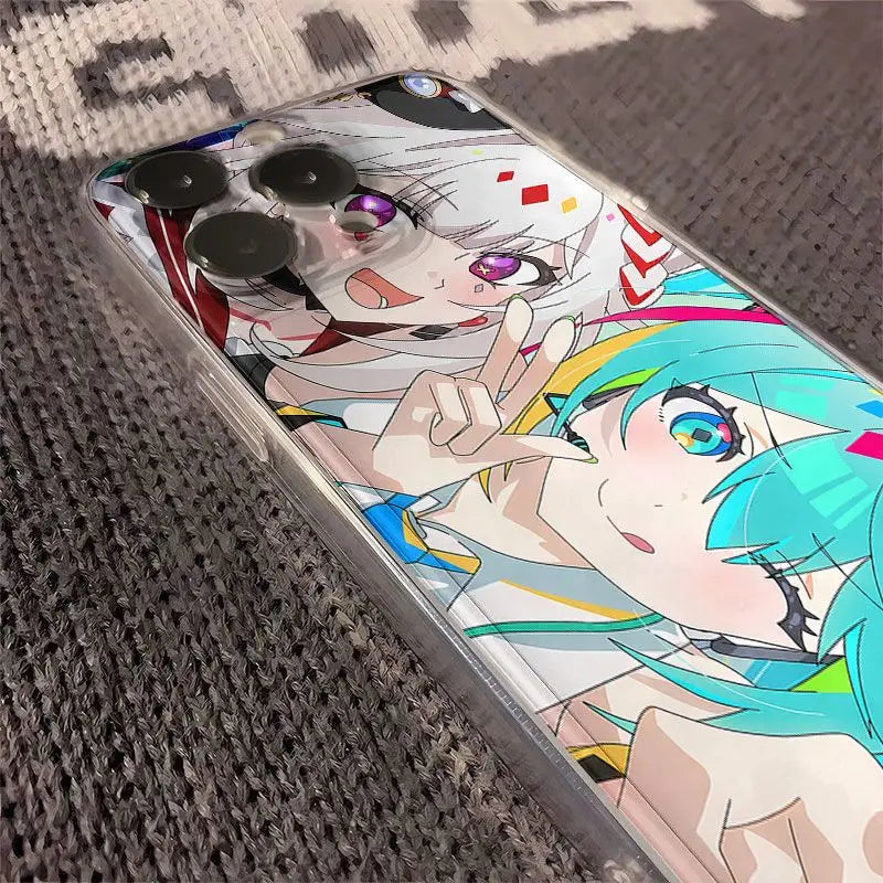 Creative Anime Character Hatsune Miku TPU Mobile Phone Case Suitable For iPhone