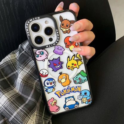 Luxury Pokemons Ditto Bulbasaur Phone Case For iPhone