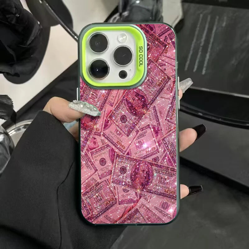Cool Dollars Coverage Banknote Design Soft Phone Case