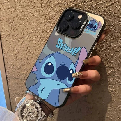 Stitch Big Eye Cute Phone Case For iPhone