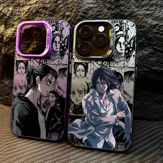Anime Japanese Attack On Titan Eren Yeager Coque For iPhone
