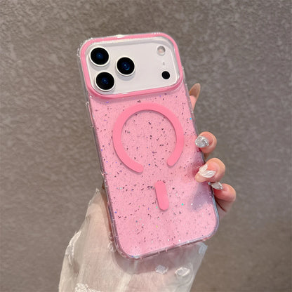 Jelly Glitter For Magsafe Wireless Charging Case For iPhone