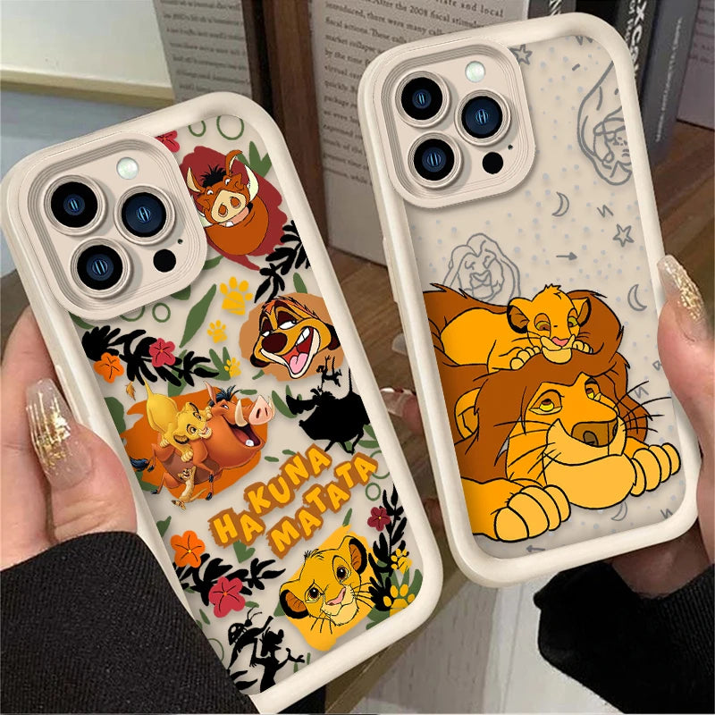 Cute Cartoon of The Lion King Case For iPhone