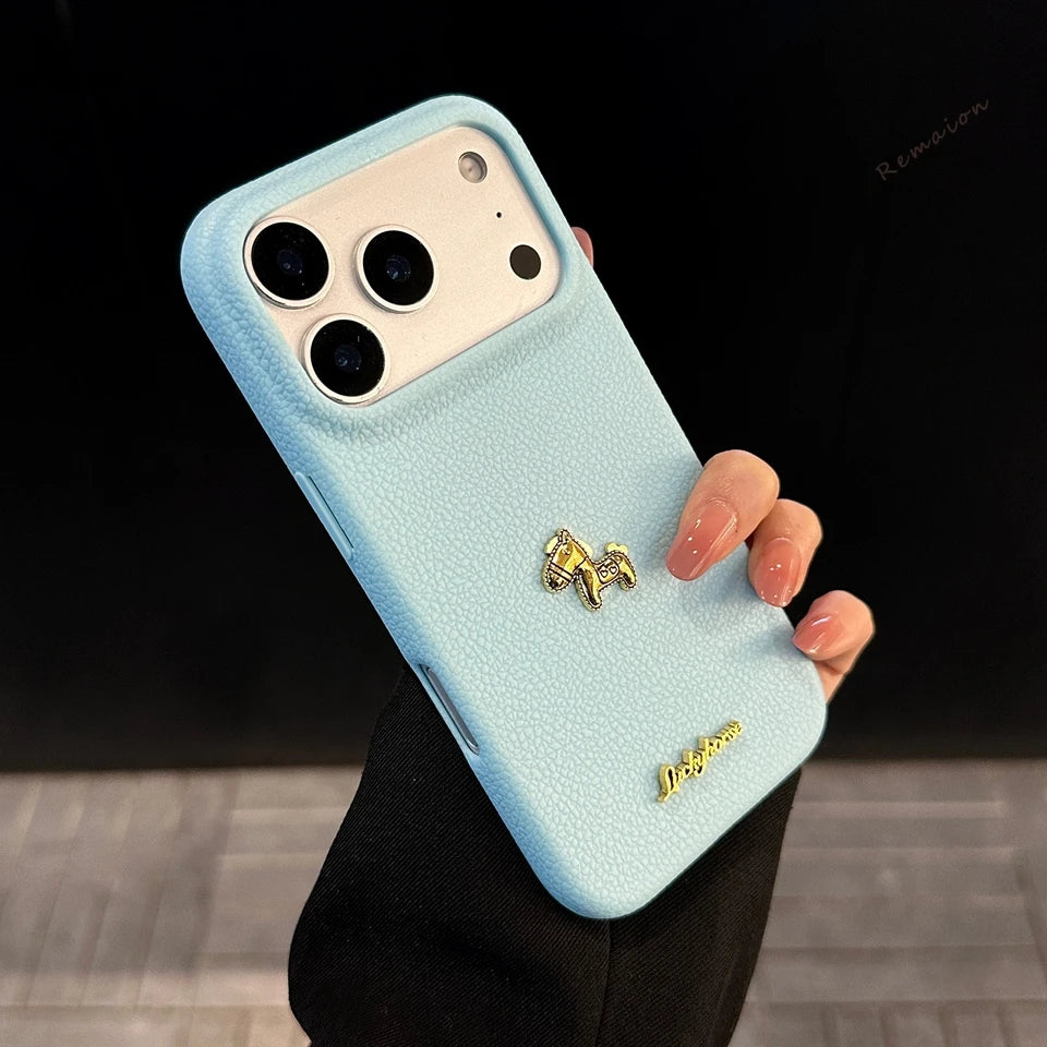 Luxury Leather Phone Case For iPhone
