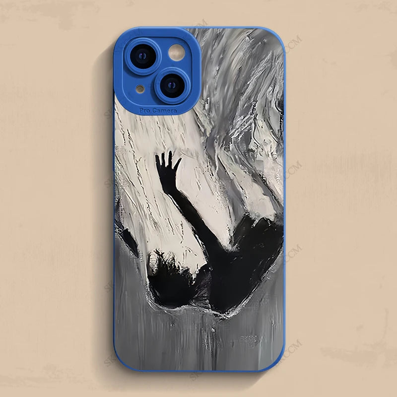 Oil Painting Art Phone Case For iPhone