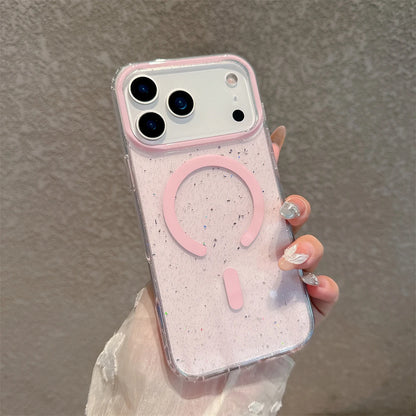 Jelly Glitter For Magsafe Wireless Charging Case For iPhone