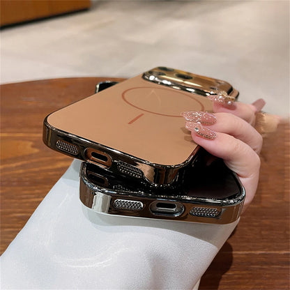 Luxury Plating Bumper Hard Case For iPhone