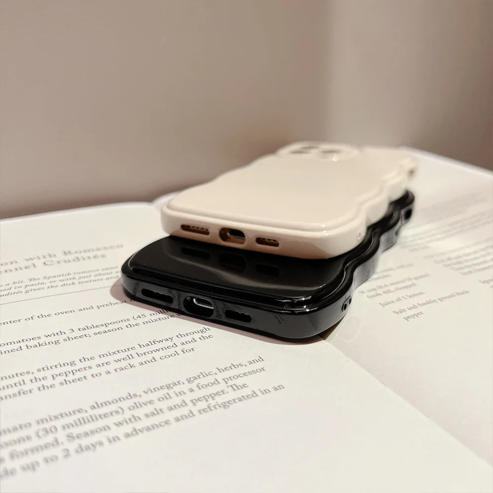 Glossy Wavy Phone Case
