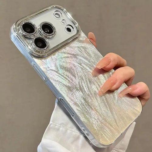 Bling Bling Glitter Magnetic Phone Case For iPhone