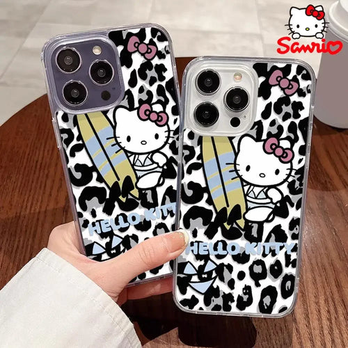 Phone Case Shell Kitty Cat Anime Accessory Brithday Gift For iPhone