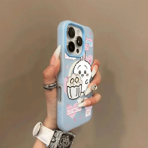 Anime Chiikawa Hachiware Usach Mobile Phone Case Available  For iPhone