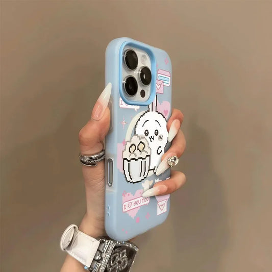 Anime Chiikawa Hachiware Usach Mobile Phone Case Available  For iPhone