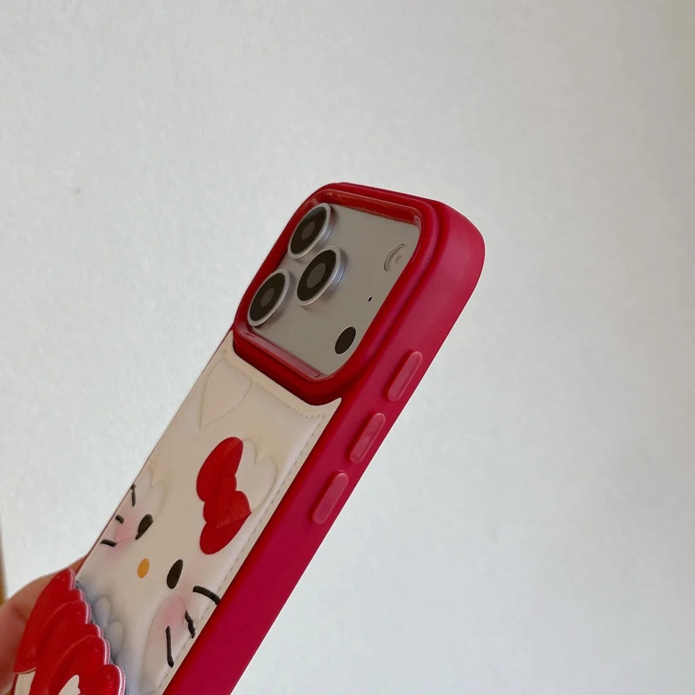 Cute Love Skin Kitty Hot Sale Phone Case For iPhone