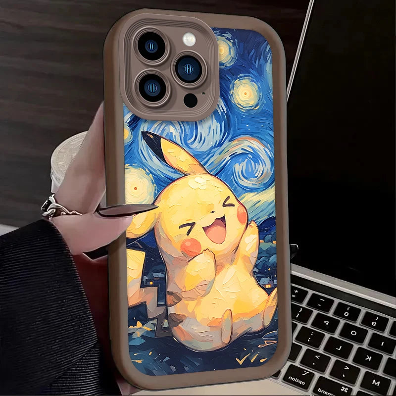 Anime Lovely Pokemon Phone Case For iPhone