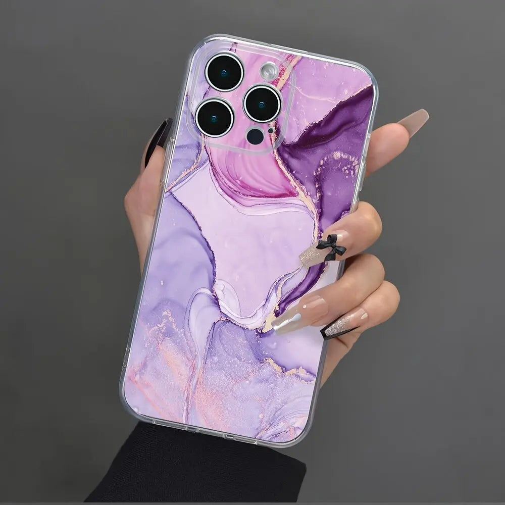 Tulip Marble Phone Cases for IPhone