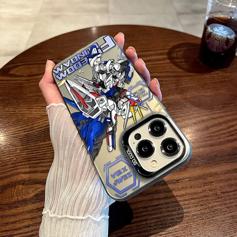 Anime Peripheral Mobile Suit Gundam Phone Case SuitableFor iPhone