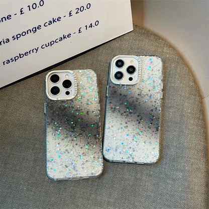 Luxury Gradient Sequins Sparkling Phone Case For iPhone