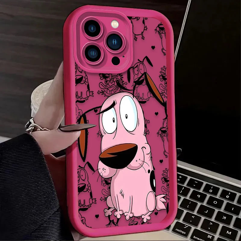 Courages Cowardly Dog Case For iPhone