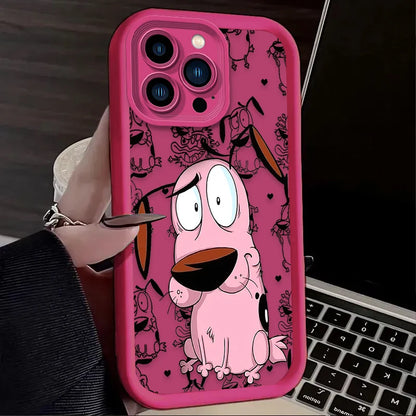Courages Cowardly Dog Case For iPhone