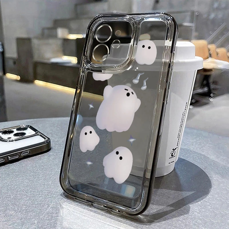 Cute Ghost Phone Case For iPhone