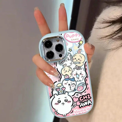 Anime Chiikawa Hachiware Usach Mobile Phone Case Available For iPhone