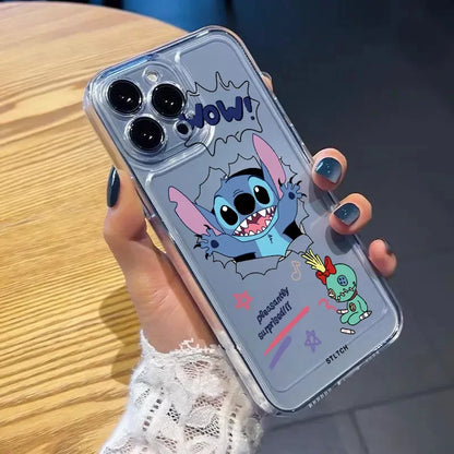 Stitch Naughty Cute Phone Case For iPhone