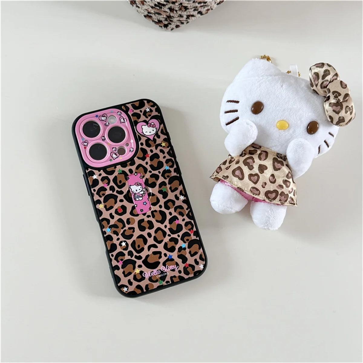 Fashion Brown Leopard Print Phone Case For iPhone