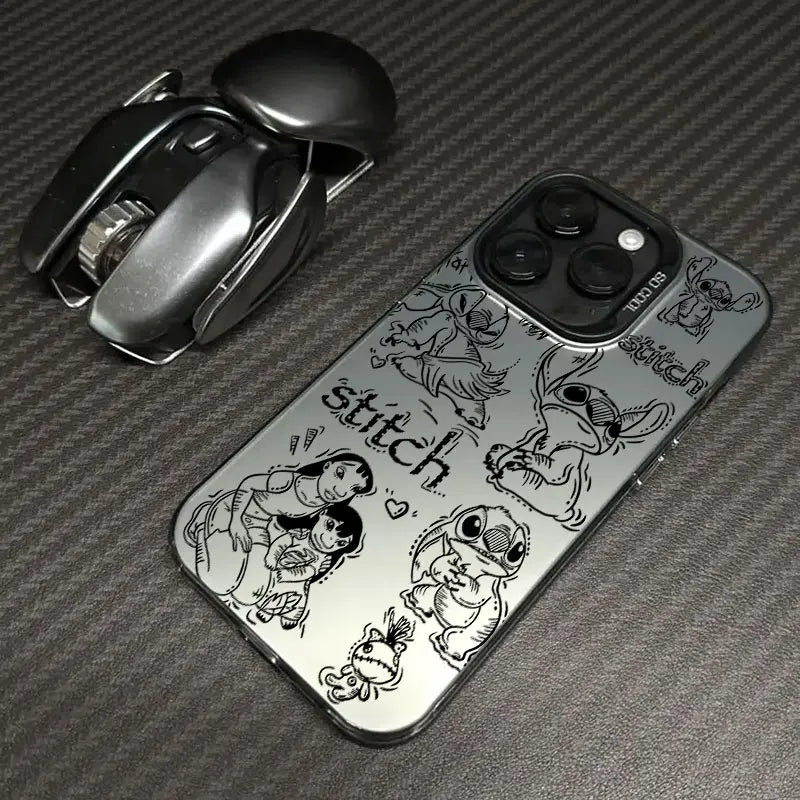 Stitch Art Disney Phone Case For iPhone