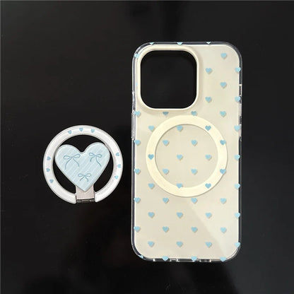 Cute Little Love Heart Magnetic Phone Case