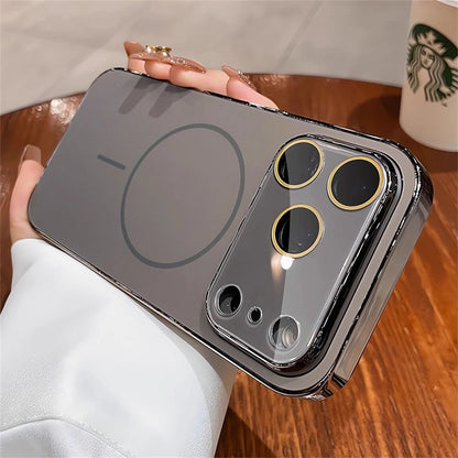 Luxury Plating Bumper Hard Case For iPhone