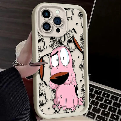 Courages Cowardly Dog Case For iPhone