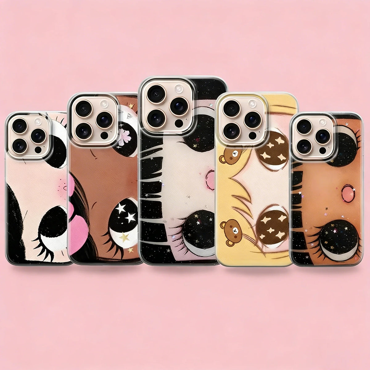 Big Eyes Girl Phone Case For iPhone