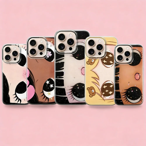 Big Eyes Girl Phone Case For iPhone
