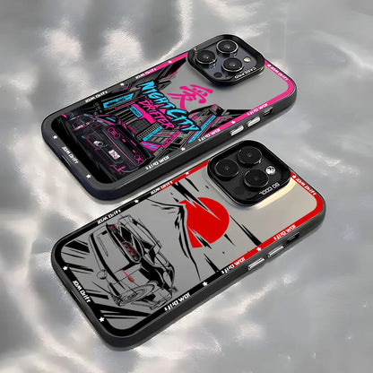 Tokyo Sports Racing JDM Drift Car Phone Case For iPhone