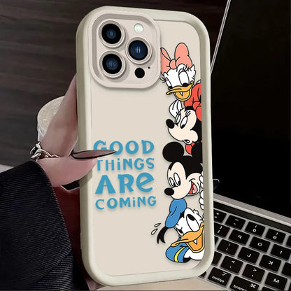 Cute Mickey Minnie Phone Case For iPhone