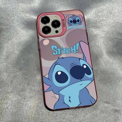 Stitch Big Eye Cute Phone Case For iPhone