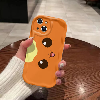 Lovely Anime Phone Case For Pokemons Psyduck iPhone