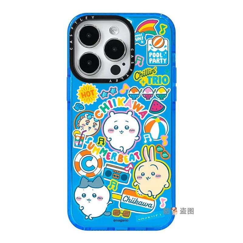Anime Chiikawa Usagi New Case Cartoon Cute Anime Kawaii Lovely Applicable To iPhone