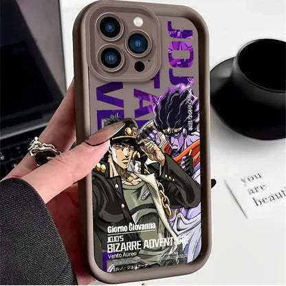 JoJo's Bizarre Adventure Protagonist And Substitute Case For iPhone