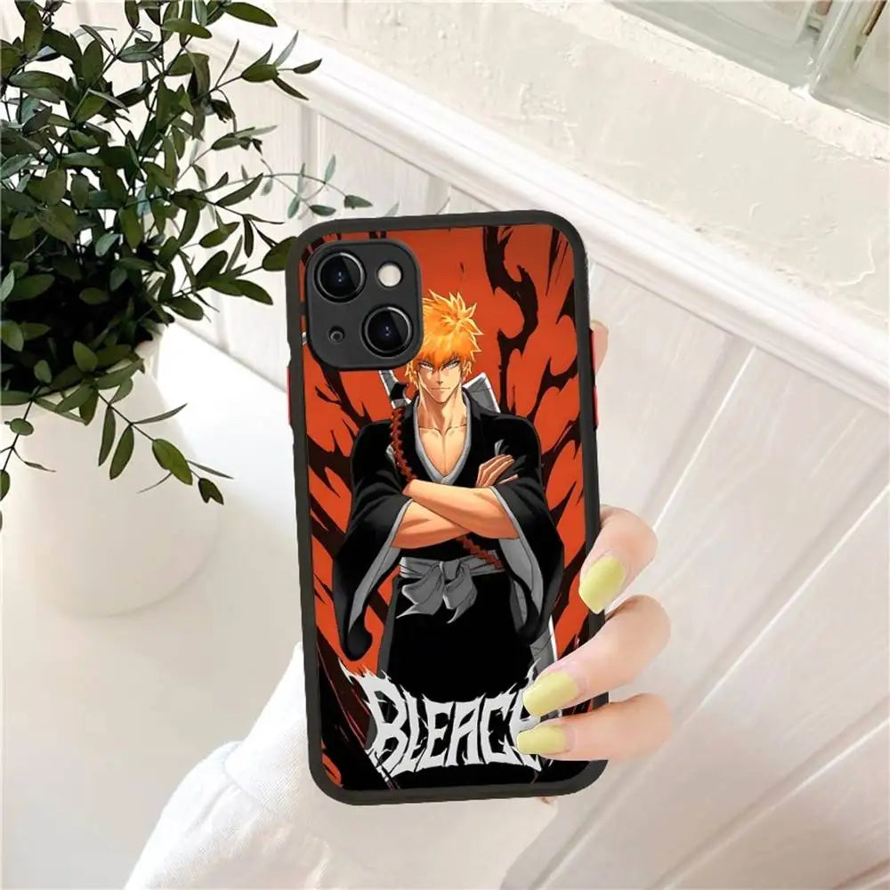 Anime Cool Bleachs Phone Case For iPhone