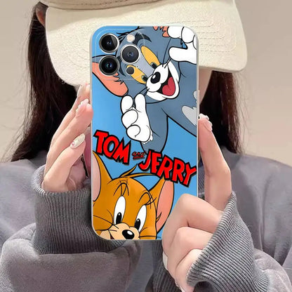 Lovely Cartoon For TomsJerrys Phone Case For iPhone