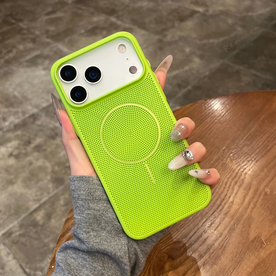 Magnetic Heat Dissipation Phone Case For iPhone