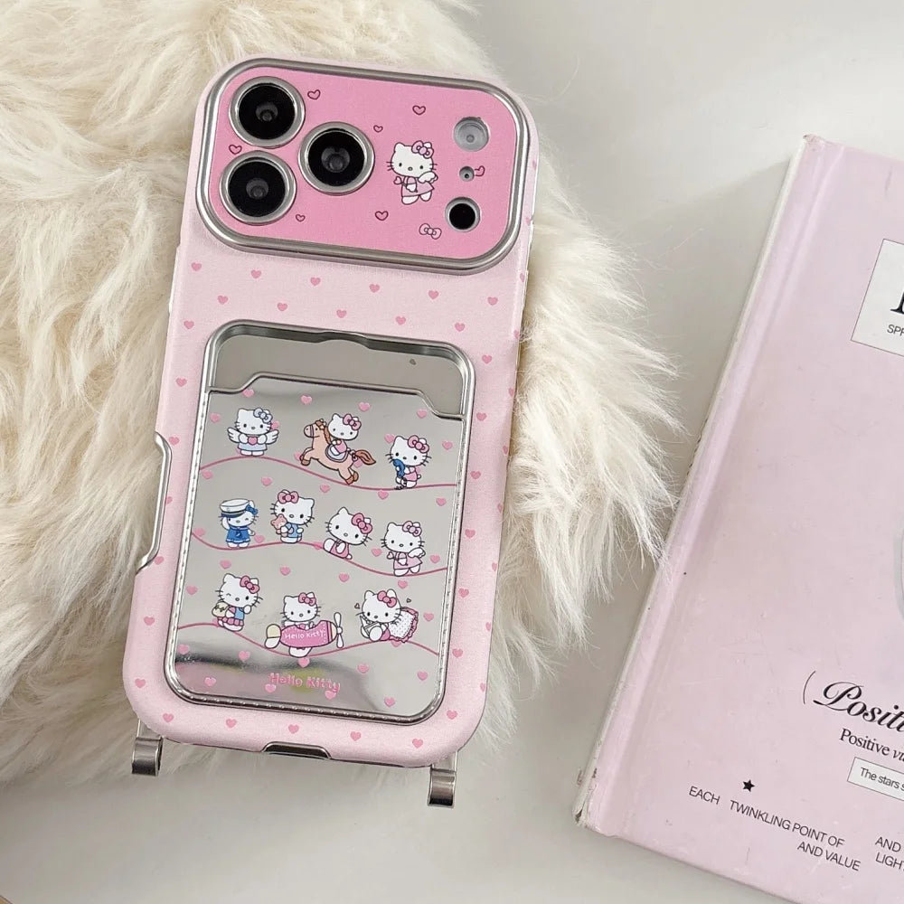 Luxury Cute Horseback Riding Kitty Is Suitable For Apple