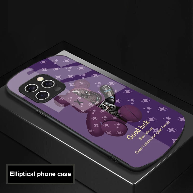 Brown Machine Bear For iPhone