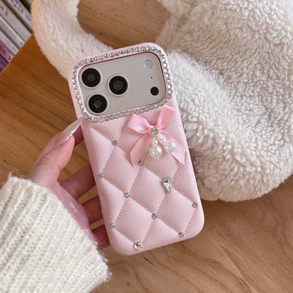 Luxury Tartan Leather Phone Case For iPhone